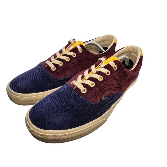 Polo Ralph Lauren Keaton-Tab II Mens Size 12 Athletic Color block preppy Shoes - Picture 2 of 8